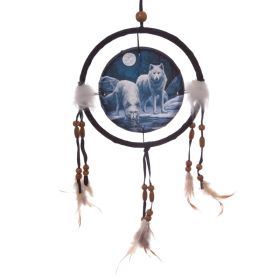 Lisa Parker Warriors of Winter Wolf Dreamcatcher 16cm