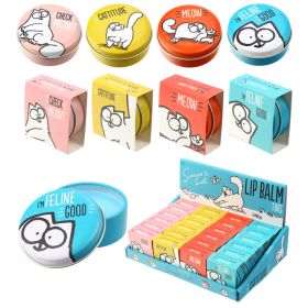 Simon's Cat Lip Balm in a Tin