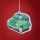 Fresh Mint Retro Green Fiat 500 Air Freshener