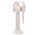 White Standing Angel Figurine 20cm