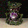 Crystal Green Man LED Backflow Incense Burner