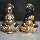 Small Buddha & Lotus Backflow Incense Burner
