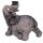 Peace of the East Wood Effect Elephant Backflow Incense Burner