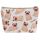 Mopps Pug Small PVC Toiletry Makeup Wash Bag