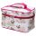 Mopps Pug Zip Around Makeup Bag with Handle