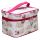 Mopps Pug Zip Around Makeup Bag with Handle