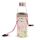 Julie Dodsworth Pink Botanical Glass Water Bottle with Protective Sleeve