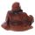 Mini Wood Effect Lucky Buddha Collectable