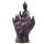Purple & Black Thai Buddha in Hands