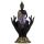 Purple, Gold & Black Thai Buddha Sitting in Hands