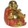 Mini Lucky Glitter Chinese Laughing Buddha 6cm
