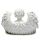 White Cherub 3 Tea Light Candle Holder