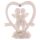 Lovers Glitter Cherubs Sitting in Cupids Arrow Heart