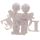 Cherubs Pair Holding LOVE Letters