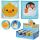 Adoramals Bath Time Duck & Penguin Compressed Travel Towel