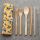 Peony Pick of the Bunch 100% Natural Bamboo Cutlery 6 Piece Set 