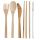 Splosh Sealife 100% Natural Bamboo Cutlery 6 Piece Set 