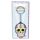 Day of the Dead Skull PVC Keyring
