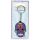 Day of the Dead Skull PVC Keyring