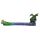Rainbow Dragon Metallic Ashcatcher Incense Stick Burner