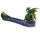 Rainbow Dragon Metallic Ashcatcher Incense Stick Burner