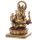 Gold & Red Ganesh Statue 14cm
