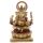 Gold & Red Ganesh Statue 14cm