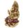 Gold & Red Ganesh Statue 16cm