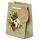 Kim Haskins Floral Cat in Plant Pot Green Gift Bag Small