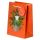 Kim Haskins Floral Cat in Fern Red Gift Bag Medium