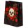 Skulls and Roses Red Roses Gift Bag Large