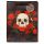 Skulls and Roses Red Roses Gift Bag Large