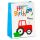 Happy Birthday Little Tractors Gift Bag Medium