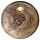 Mango Wood Round Om Ashcatcher Incense Burner