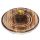 Mango Wood Round Flower of Life Ashcatcher Incense Burner