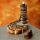 Happy Tree Mango Wood Backflow Incense Burner