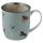 Down on the Farm Horses Infuser Mug Set with Lid