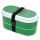 Minecraft Creeper Stacked Bento Box Lunch Box with Cutlery