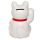 Maneki Neko Lucky Cat White Ceramic Money Box