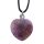 Healing Stone Gemstone Heart Shaped Pendant