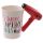Hair Drier with Slogan Ceramic Shaped Handle Mug
