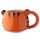 Adoramals Tiger Head Ceramic Shaped Mug