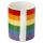Somewhere Rainbow Flag Porcelain Mug