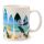 Volkswagen VW T1 Camper Bus Waves are Calling Porcelain Mug