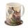 Wild Stag Christmas Porcelain Mug & Coaster Set