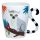 Lemur Spirit of the Night Ceramic Tail Shaped Handle Mug