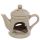 Eden Ceramic Teapot Oil Burner with Lid