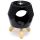 Eden Black Abstract Ceramic Oil Burner with Feet