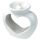 Eden Ceramic Heart Shaped Double Dish Oil & Wax Burner