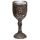 Decorative Brushed Gold Wood Effect Pirate Goblet